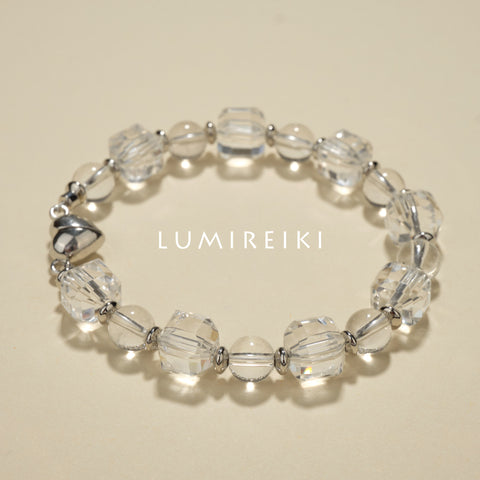 Pulsera de limpieza energética blanca