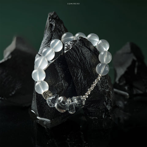 Pulsera de cuarzo con energía tranquila