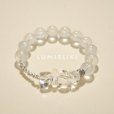 Pulsera de cuarzo con energía tranquila