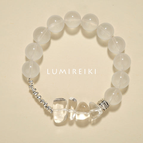 Pulsera de cuarzo con energía tranquila