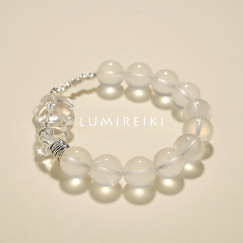 Pulsera de cuarzo con energía tranquila
