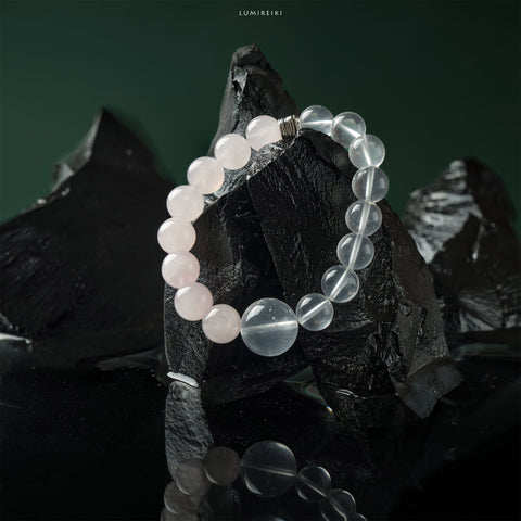 Pulsera Milky &amp; Rose Love