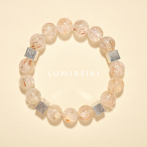 Rutilated Quartz wealth Bracelet