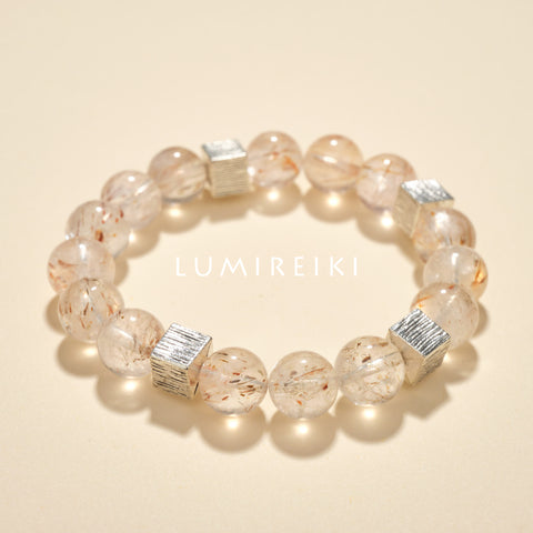 Rutilated Quartz wealth Bracelet