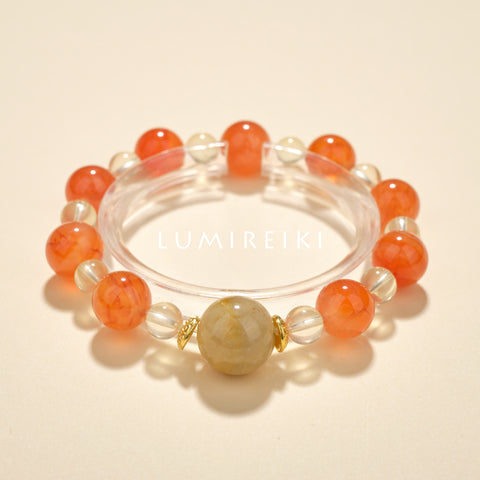 Rutilated Quartz Vitality Bracelet