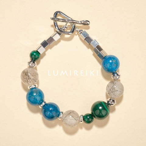 Triple Chakra Energy Bracelet