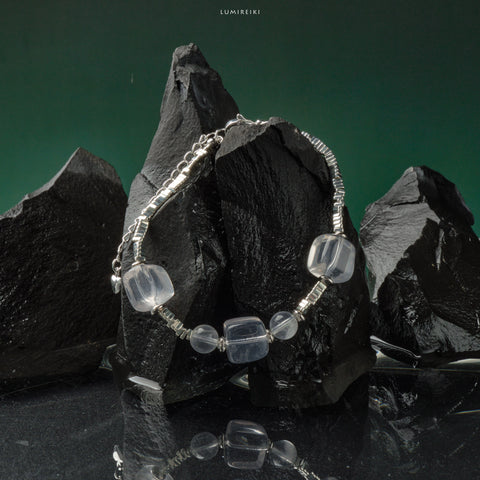 Clear Quartz  Brain Power Bracelet