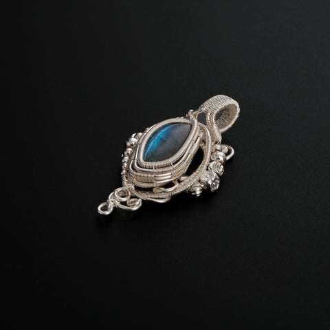 Spring Serenade Labradorite Pendant Necklace