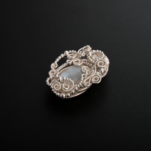 Colgante de piedra lunar Lunar Kiss