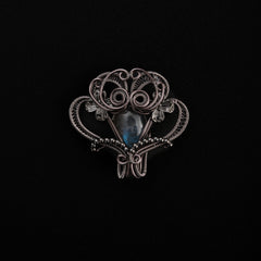 Butterfly Star Labradorite Pendant Necklace
