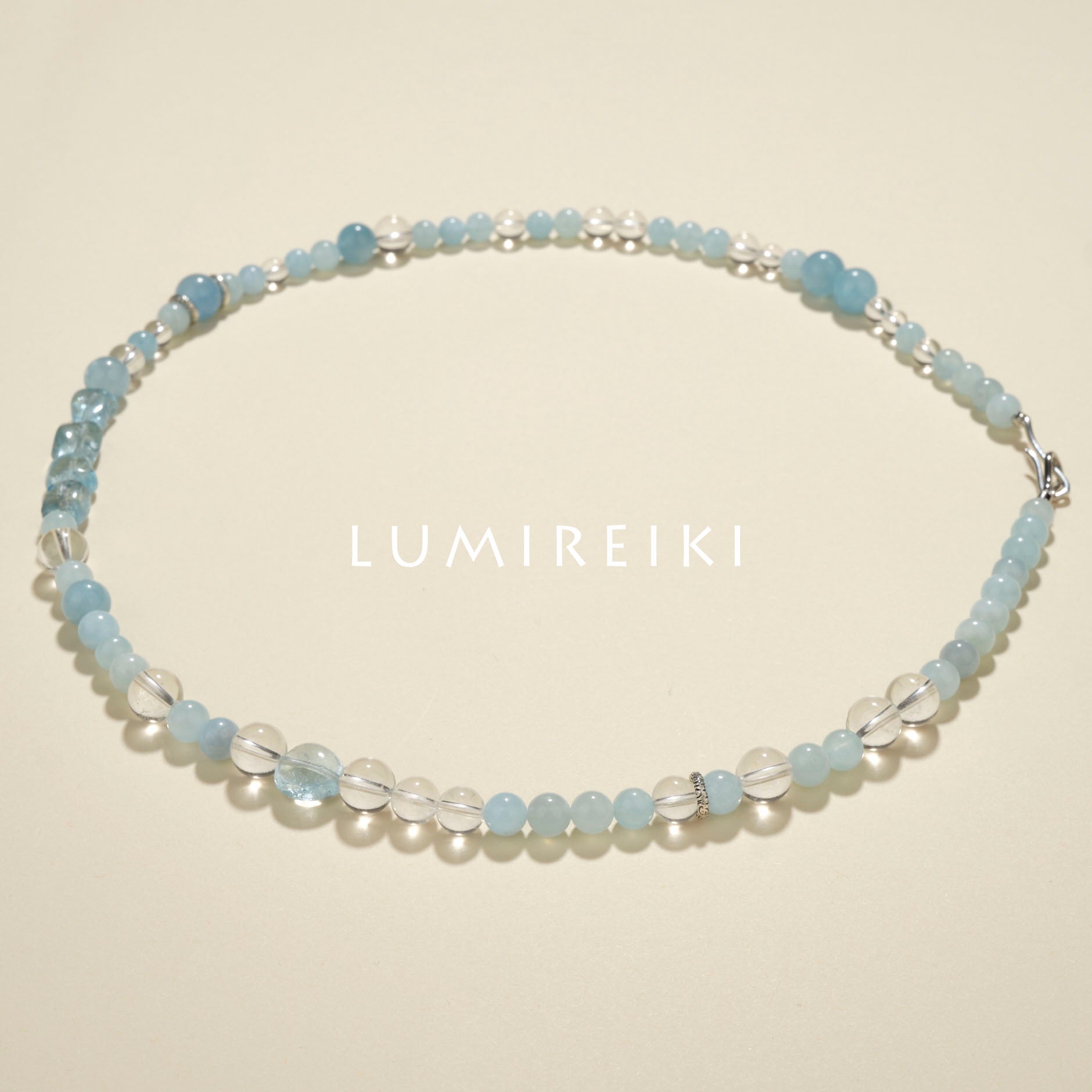 Lumi Reiki Freeform Topaz Close - up - Gemstone for Creativity Stimulation and Wish Manifestation