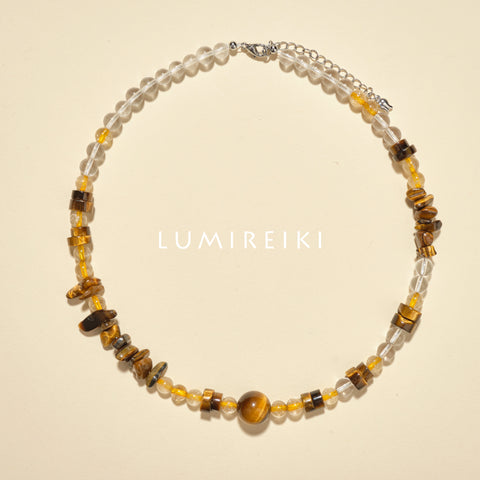 Tiger's Eye Resilience Necklace