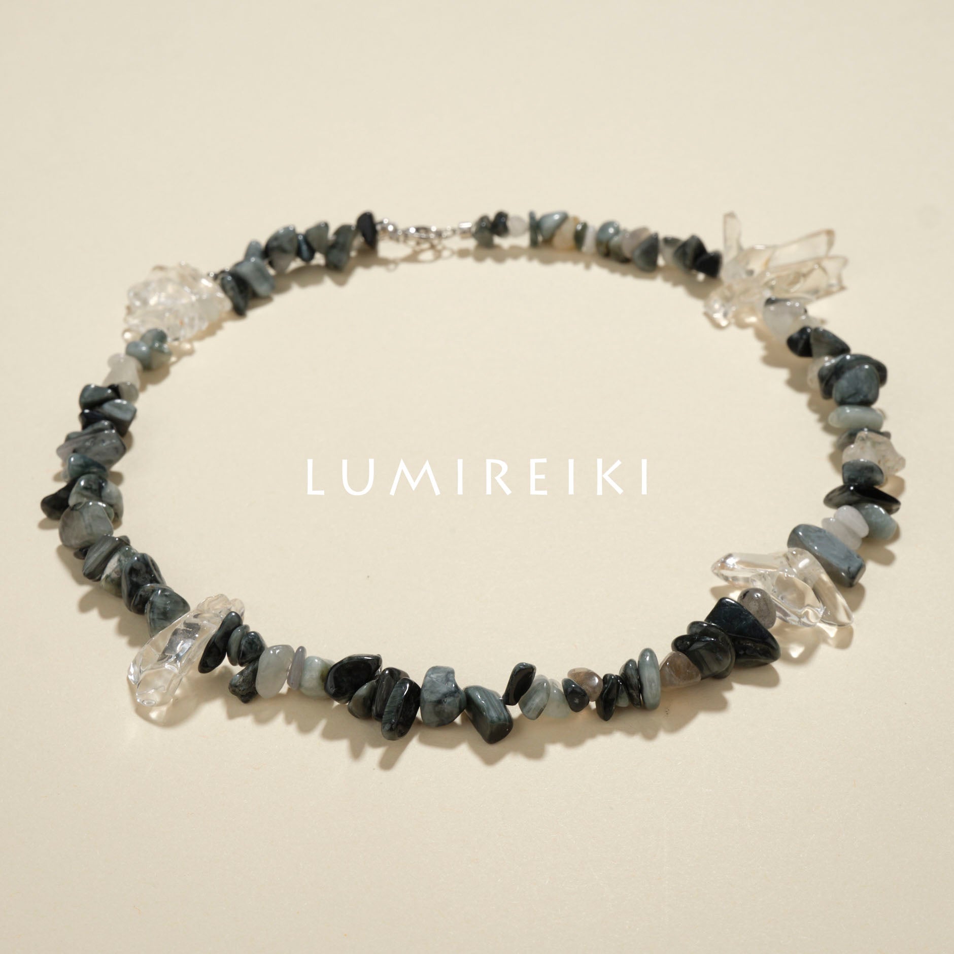 Lumi Reiki Problem Resolution Necklace - Close - up of Exquisite Design and High - Quality Craftsmanship