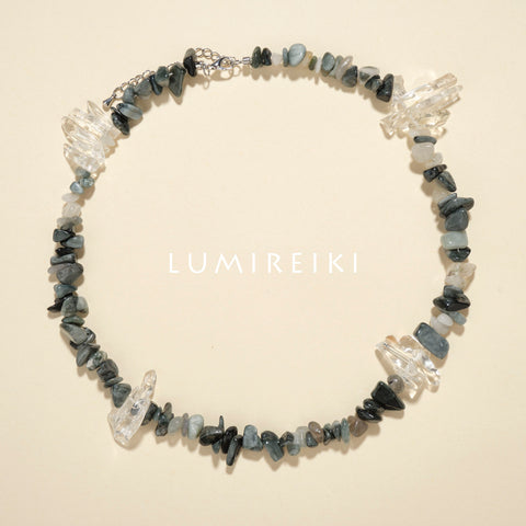 Lumi Reiki Smoky Quartz Detail - Stone for Emotional Stabilization and Logical Thinking Enhancement