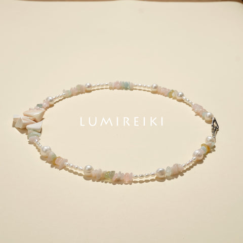 White Shell Serenity Necklace