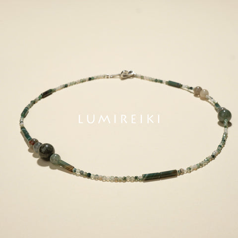 Ghost Crystal  Necklace