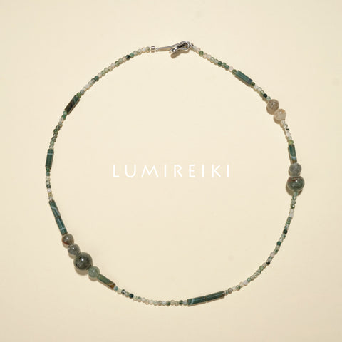 Ghost Crystal  Necklace