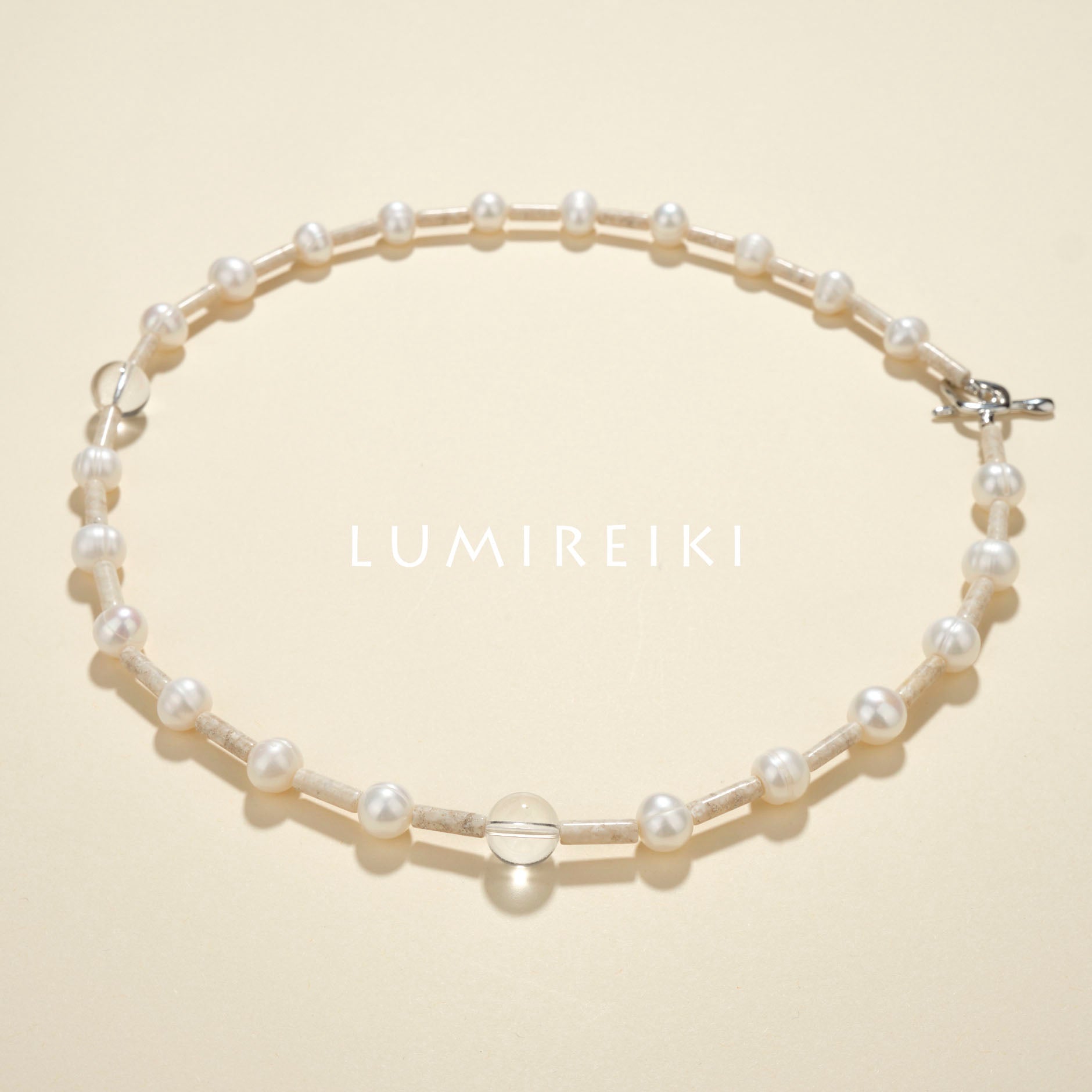 Lumi Reiki White Crystal Detail | Energy - Cleansing Stone for Focus Enhancement & Negativity Protection