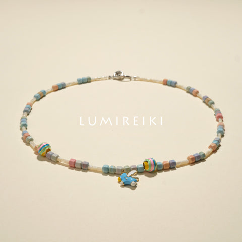 Lantern Bead  Hope Necklace