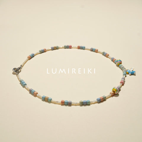 Lantern Bead  Hope Necklace