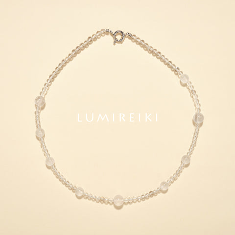 Milky Quartz & Calm Necklace
