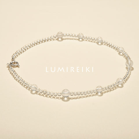 Milky Quartz & Calm Necklace