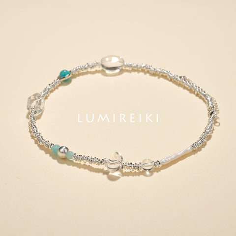 White Quartz Clarity Bracelet