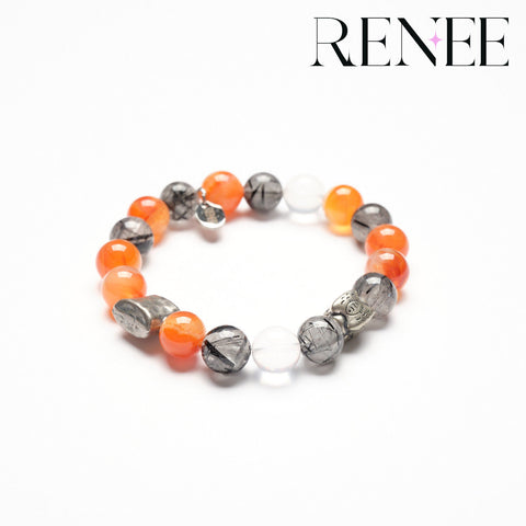 Orange Flame Gray Shadow