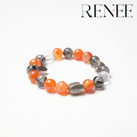 Orange Flame Gray Shadow