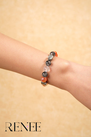 Orange Flame Gray Shadow