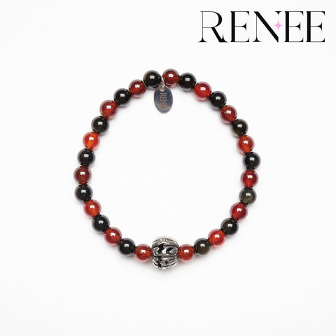 Blood Crystal Pumpkin Bracelet
