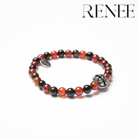 Blood Crystal Pumpkin Bracelet