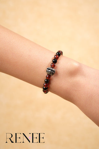 Blood Crystal Pumpkin Bracelet