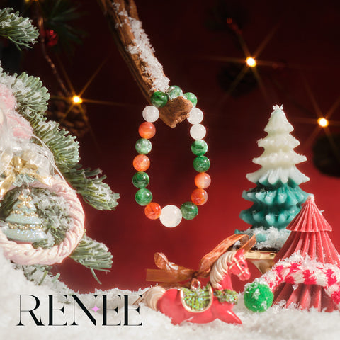 Christmas tree bracelet