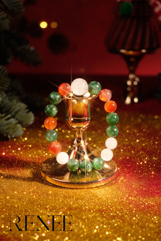 Christmas tree bracelet