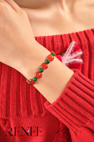 Christmas gingerbread bracelet