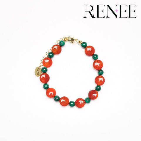 Christmas gingerbread bracelet