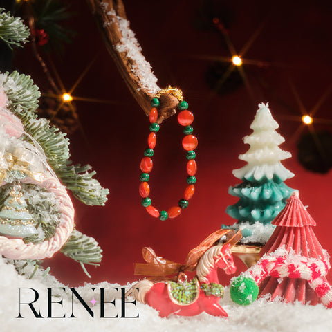 Christmas gingerbread bracelet