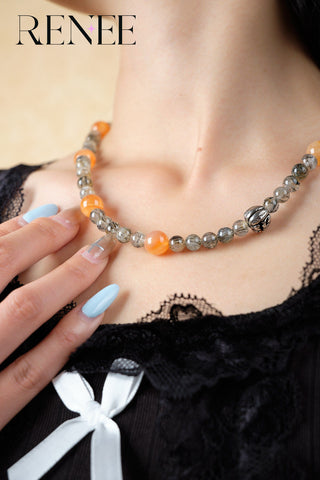 Autumn - Tone Halloween Necklace