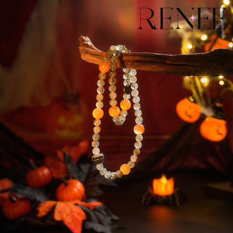 Autumn - Tone Halloween Necklace