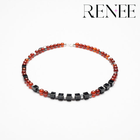 Red and Black-Necklace