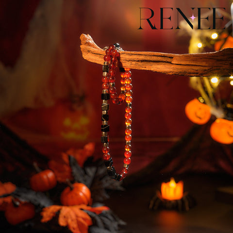 Red and Black-Necklace