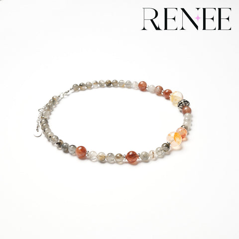 Colorful Crystal Bead Necklace