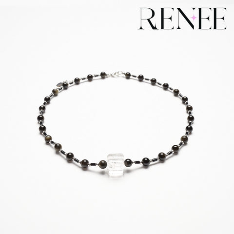 Dark Night Castle Necklace