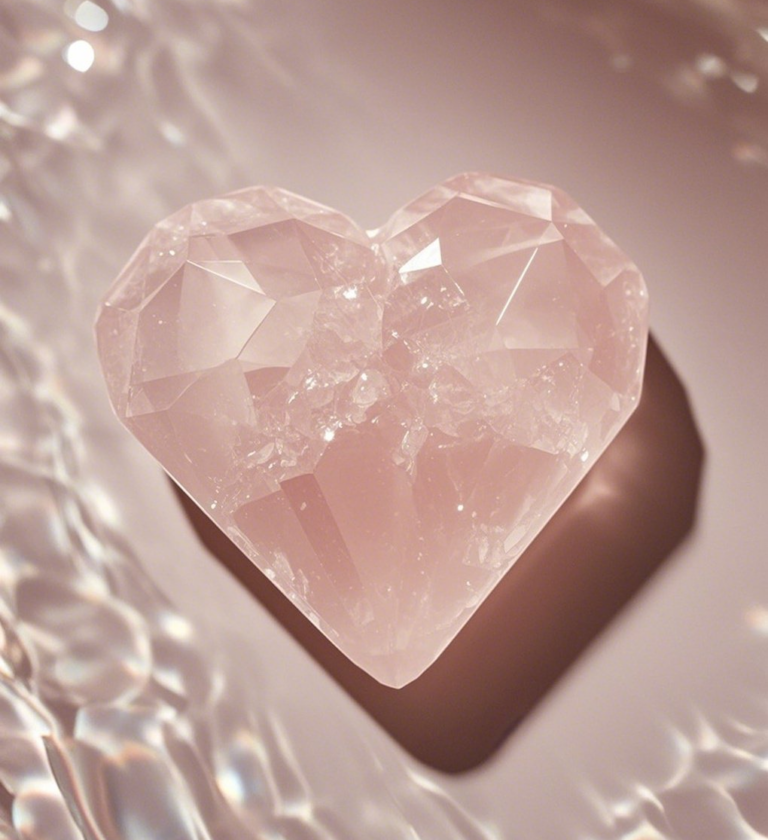 Soft Eyes Reflect the Crystal Necklace, Warm the Road of Love